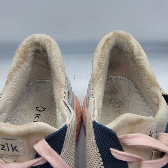Kizik Athens Bahama Hands Free Womens 9.5 Athletic Shoes Gray Pink Blue Casual - Picture 9 of 13